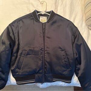 BRAND NWT!!!!  Aerie Midnight Blue Bomber Jacket